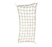 CLISPEED Hemp Rope Parrot Climbing Net with Hanging Design Bite-resistant Large Medium Bird Play Gym for Physical Mental Exercise