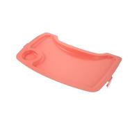CLISPEED High Chair Tray Removable Dining Feeding Tray with Cup Holders Easy Clean Plastic Accessory for Highchair for Restaurants Daycare