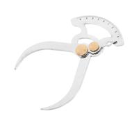 CLISPEED High-precision Thickness Measuring Caliper Gauge for Gap and Outer Diameter Measurement Stainless Steel Wall Thickness Tool with Metric Graduation Compact Woodturning Supply