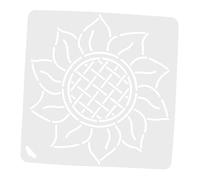 CLISPEED Home Quilting Template Ruler Durable Plastic Drawing Templates for DIY Patchwork Sewing Crafts Multi Purpose Craft Tool for Creating Unique Patterns and Designs