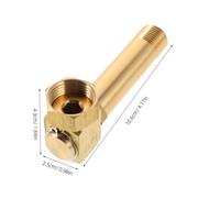 CLISPEED Hose Reel Adapter Durable Swivel Elbow Hose Connector Replacement Fitting for Easy Repair and Convenient Attachment Compatible