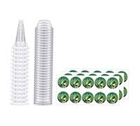 CLISPEED Hydroponic Planting Baskets with Lids Kits Set for Indoor Gardening Durable Grow Pots for Tomatoes Flowers More Hydroponic Supplies for Soilless Cultivation