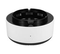 CLISPEED Indoor Smoke Extractor Ashtray with Air Filtration System, White Air Purifier for Home, Office, Car and Smart Secondhand Smoke and Dust Removal