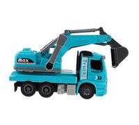 CLISPEED Inertial Excavator with Music Construction Vehicle for Boys for Birthdays Holidays Enhances Creativity Color Cognition
