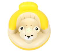 CLISPEED Inflatable Seat for Sitting Up Soft PVC Shower Chair Back Support Lounger Multi Functional Bath and Play Seat for Boys and from Birth