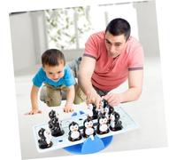 CLISPEED Interactive Balance Penguins Seesaw for Boys and Plastic Material Puzzle Challenges to Develop Creativity Imagination and Brain Exercise Educational Game