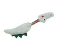CLISPEED Interactive Plush Cat with Silvervine Rod for Kittens and Indoor Cats Animal Shape Design for Exercise and Clean Teeth Gift for Friends at Home