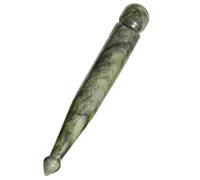 CLISPEED Jade Acupoint Massager Stick for Facial and Body Use, Smooth Jade Material Beautiful Shape to Circulation and Reduce Risk of Injury, for Exercise and Workouts