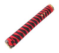 CLISPEED Japanese Samurai Handle Replacement Part with Antislip Deep-textured Wooden Grip, Polyester Decorative Fittings, Easy Removal Modular Handle Accessory for Martial Arts Practice