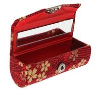 CLISPEED Japanese Style Portable Lipstick Case Mini Lip Gloss Holder Durable Lipstick Storage Box for Travel Camping Parties