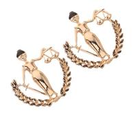 CLISPEED Justice Lapel Brooch Vintage Metal Scale Pin for Lawyers and Law Students Professional Office Wear Accessory