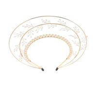 CLISPEED Lady Halo Hair Crown Medieval Headband Gothic Leaf Crown Princess Tiara