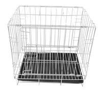 CLISPEED Large Capacity Stainless Steel Bird Cage for Breeding and Observation Spacious Pigeon and Parrot Carrier with Easy Clean Tray Suitable for Multiple Birds and Pigeons at Home