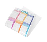 CLISPEED Large Dry Erase Calendar Wall Undated Reusable Laminated Whiteboard Flexible Yearly Planner for Home Office School Scheduling