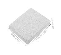 CLISPEED Lava Rock Small Animal Grinding Stone for Teeth Claw Maintenance Compact Bunny Foot Pads Hedgehog Scratching Pads Versatile Guinea Pig Cage Accessory Stimulates Activity and