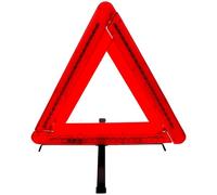 CLISPEED LED Foldable Triangle Emergency Warning Sign Roadside Safety Light Car Breakdown Reflective Triangle Stand for Night Use