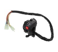 CLISPEED Left Handlebar Switch Assembly Function Weatherproof for Atv Dirt Bike Quad with Engine Kill Starter Light Choke Control Ergonomic Left-hand Operation