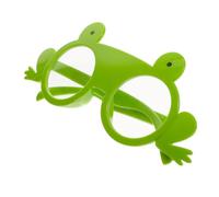 CLISPEED Lightweight Frog Sunglasses Cute Novelty Prop Glasses for Birthday Party Safe Eye Protection Comfortable Fit for Boys Fun Party Accessories