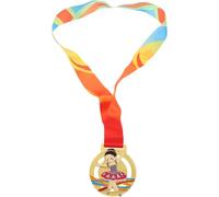 CLISPEED Lightweight Gold Award Medals for Boys and Dance Metal Medals with Neck Ribbons for Classroom Awards and Preschool Competitions