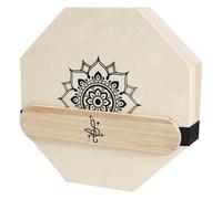 CLISPEED Lightweight Octagonal Travel Cajon Drum with One Sound Design Portable Acoustic Percussion Instrument for Beginners Performers Music Enthusiasts Stylish Mandala Pattern