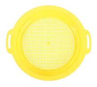 CLISPEED Lightweight Plastic Sorting Sifting Pan with Storage Bag for Gold and Minerals, for Gold Panning and Mining Enthusiasts, Sturdy Filter Mesh Pan for Efficient Mineral Separation