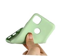 CLISPEED Liquid Silicone Phone Cover for Pixel Light Green Shockproof Case with Microfiber Inner Lining Drop Resistant Full Body Protection Easy Installation and Precise Cutouts