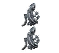 CLISPEED Lizard with Comfortable Fit 2pcs Retro Adjustable Copper Animal Statement for Men and Teen Boys for Halloween Costumes and Daily Wear