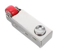 CLISPEED Low Profile Sliding Door Wheel Caster with Noise Reduction Silent Smooth Rolling for Doors Wardrobe Furniture Cabinets Underbed with Screws Heavy Duty