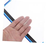 CLISPEED Magnetic File Holder Wall-mounted Organizer for Paper Storage Quick-attach Document Pocket for Whiteboard and Refrigerator Blue Hanging Folder for Office and Home Use