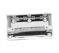 CLISPEED Mandolin Bridge String Tailpiece Saddle Bridge Plate Replacement Metal Parts for Mandolin Strings Repair and Instrument Accessories