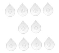 CLISPEED Manicure Striping Tape Holder and Nail Striping Line Box 10pcs Acrylic with Gold Silver Wire for Nail Art Design and Precision Application in Salon and Home Use