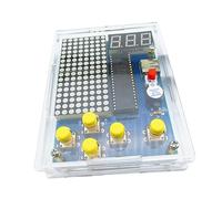 CLISPEED Manual Game Console Soldering Practice Kit with Battery Box DIY Electronic Circuit Learning Project for Adults Use Welding Tools for Skill Development and Fun Assembly