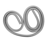 CLISPEED Metal Cable Protector Sleeve 3 Meter Stainless Steel Wire Cover for Heavy Machinery and Electronics Safety