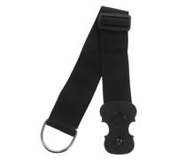 CLISPEED Metal Cello Anchor Stopper Two Positioning Holes Multi-purpose Sturdy Plastic Steel Non-slip End-pin Rest for Cello Outdoor Performance Use with Random Style Buckle