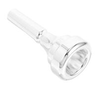 CLISPEED Metal Cornet Mouthpiece in B♭ for Beginners Brass Instrument Labor Saving for Practice Performance Cornet Accessories Replacement Random Color