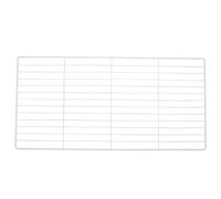 CLISPEED Metal Freezer Shelf Divider Rack White Wire Grid for Flexible Space Management and Enhanced Freshness, Freezer Organiser Suitable for Snacks Storage