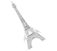 CLISPEED Metal French Landmark Tower Model Figurine Decorative Retro Zinc Alloy Architecture Model Strong and Practical Tabletop Decoration for Office and Bar