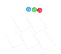 CLISPEED Metal Wickets Wooden Balls for Fun Outdoor Games for Backyard Park Beach Activities Skill Building Quick Setup Interactive Play