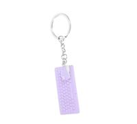 CLISPEED Mini Keyboard and Mouse Keychain for Portable Tiny Tech Charm Bag Accessory Cute Purple Pendant for Backpacks and Handbags Gift for Tech Enthusiasts