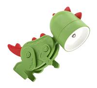 CLISPEED Mini LED Dinosaur Night Light Warm Bedroom Lamp for Cartoon Pet Nightlight with Cute Ears Soft Glow Decorative Desk Light for Nursery and Gift