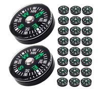 CLISPEED Mini Oil-filled Pocket Compass Outdoor Navigation Tool for Hiking Camping Backpacking Stable Accurate Direction Lightweight Small Compass for Adults