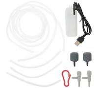 CLISPEED Mini Oxygen Air Pump for Fish Tanks and Aquariums USB Design with Abs and Copper Material Easy Installation Simple Operation Suitable for Home and Outdoor Use Random Color