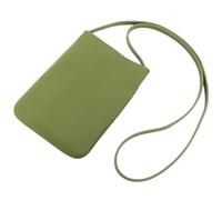 CLISPEED Mini Phone Bag PU Crossbody Wallet for Students | Solid Colour Styling Large Capacity Lightweight for Daily Essentials, Reusable Design, Simple