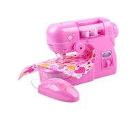 CLISPEED Mini Sewing Machine for Compact Lightweight Educational Sewing Kit Encouraging Imaginative Play and Critical Thinking Skills for Roleplaying and Parent Bonding