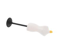 CLISPEED Miniature Doll Dress Form Stand White Mini Mannequin Display Holder for Clothing Design Materials Jewelry Crafts with Stable Support and Portable Lightweight Structure