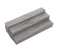 CLISPEED Miniature Dollhouse Flooring 1:12 Scale DIY Wood Floorboards, 40pcs Durable Scratch-Resistant Panels for Dollhouse Accessories, Easy Assembly for Custom Tiny Home Decor & Craft Projects