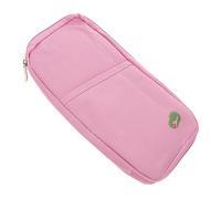 CLISPEED Money Wallet Organizer Bus Pass Wallet Travel Document Holder Family Compact Case for Passport Book