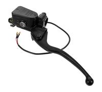 CLISPEED Motorcycle Front Left Brake Master Cylinder Pump 9mm Handlebar Hydraulic Lever Clutch Brake Pump Folding Compatible for Motorcycles and ATV