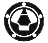 CLISPEED Motorcycle Tank Protector Fuel Tank Pad Carbon Fiber Decal Sticker Compatible with Kawasaki Z1000SXGTR1400 Motorcycle Gas Tank Black