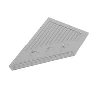 CLISPEED Multi Functional Plastic Bricks Measuring Ruler Tool for Precise Block Construction Accurate Measurement Accessory for Building Blocks Assembly Versatile Technological Measuring